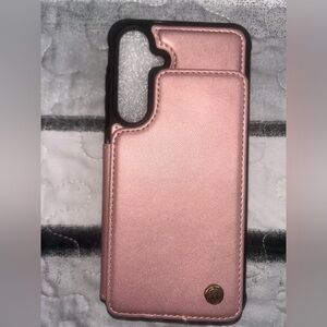Vinich Galaxy S24 Luxury Pink Phone Case